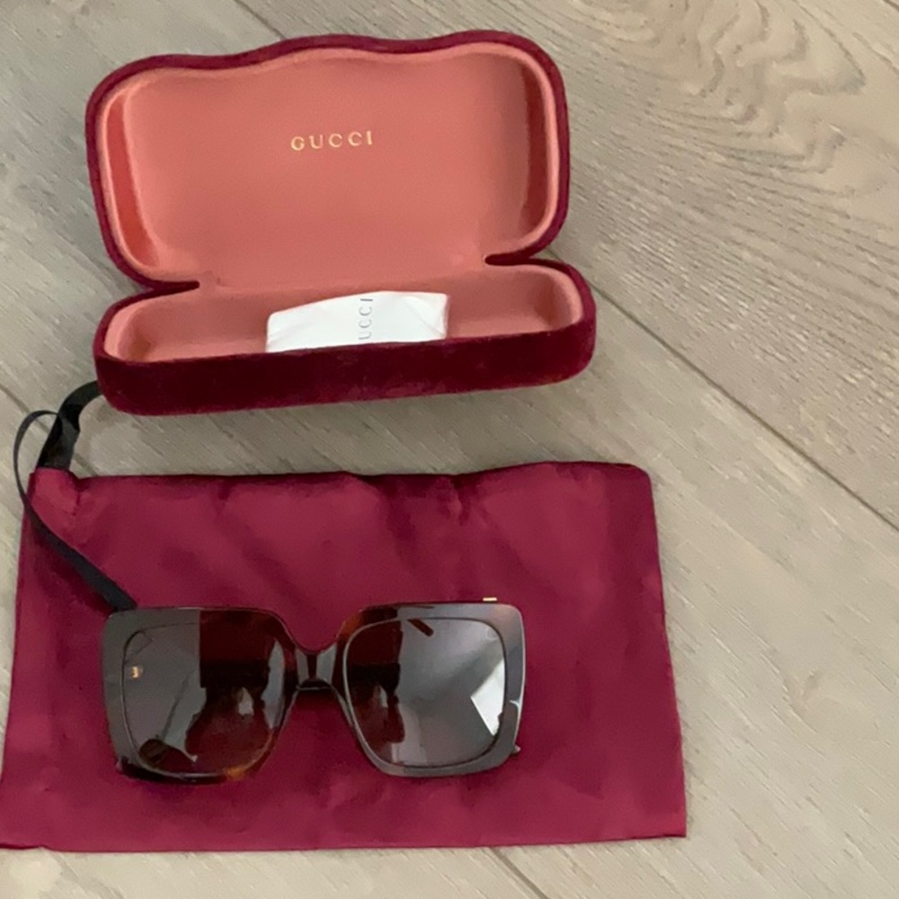 Gucci Women's Brown Sunglasses